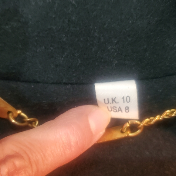 Miss Smith Wool and Cashmere Blend Long Coat (Small) - Picture 7 of 8